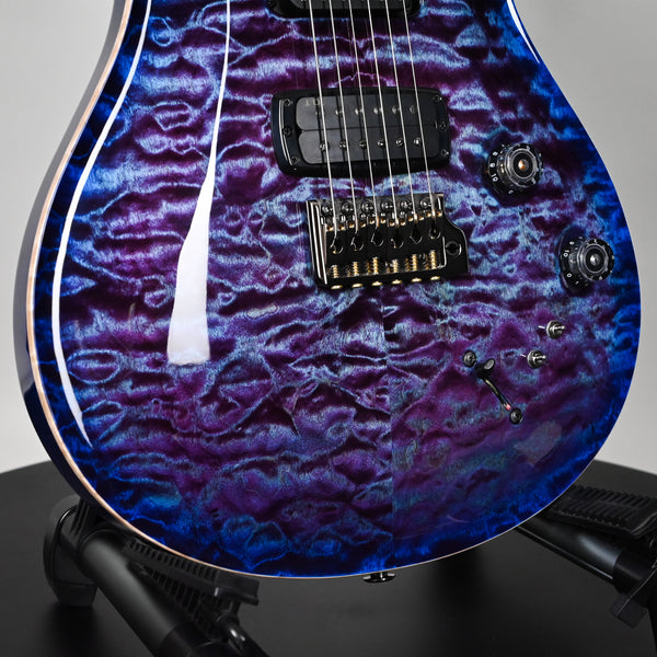 PRS Modern Eagle V Wood Library w/ 10-Top & Brazilian Rosewood Fingerboard Electric Guitar- Violet Blue Burst 2025 (0417997)