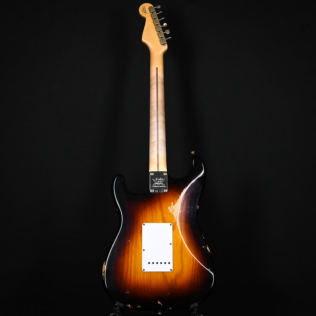 Fender Custom Shop Limited Edition 70th Anniversary '54 Stratocaster Relic- Wide Faded 2 Color Sunburst 2024 (4951) Used – Mint
