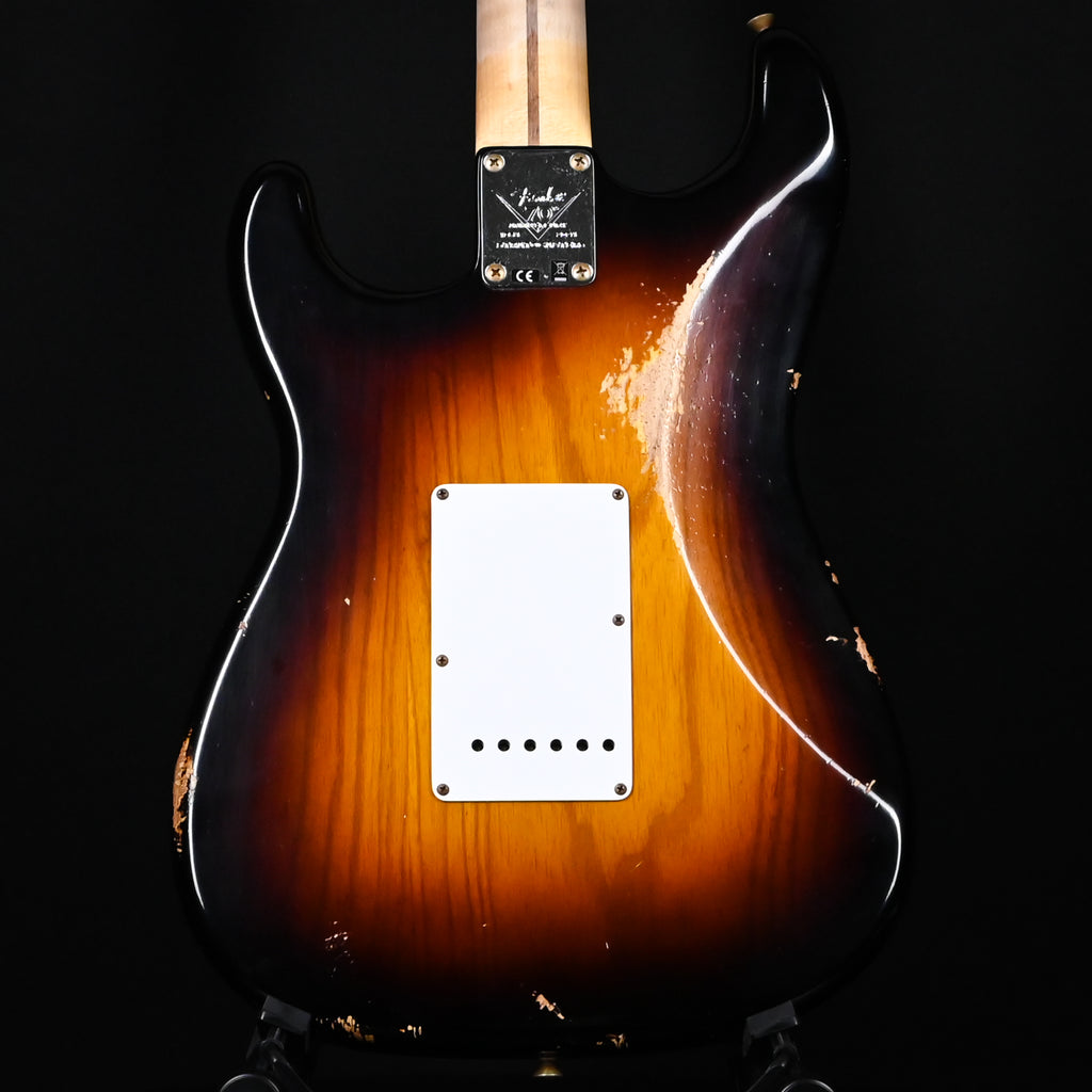Fender Custom Shop Limited Edition 70th Anniversary '54 Stratocaster Relic- Wide Faded 2 Color Sunburst 2024 (4951) Used – Mint