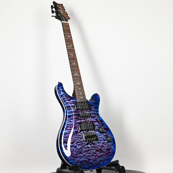 PRS Modern Eagle V Wood Library w/ 10-Top & Brazilian Rosewood Fingerboard Electric Guitar- Violet Blue Burst 2025 (0417997)