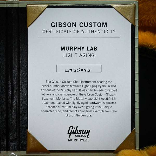 Gibson Custom 1963 Dove Murphy Lab Light Aged- Dark Natural 2025 (21335043)
