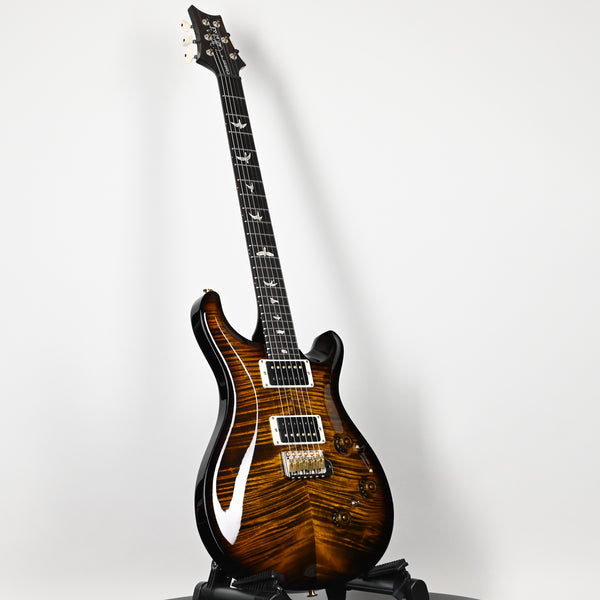 PRS Custom 24 Piezo w/ 10-Top Electric Guitar- Black Gold Wraparound Smokeburst 2024 (0393126)