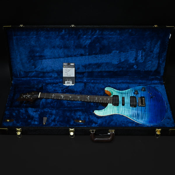 PRS Modern Eagle V Wood Library w/ 10-Top & Brazilian Rosewood Fingerboard Electric Guitar- Blue Fade 2025 (0416648)