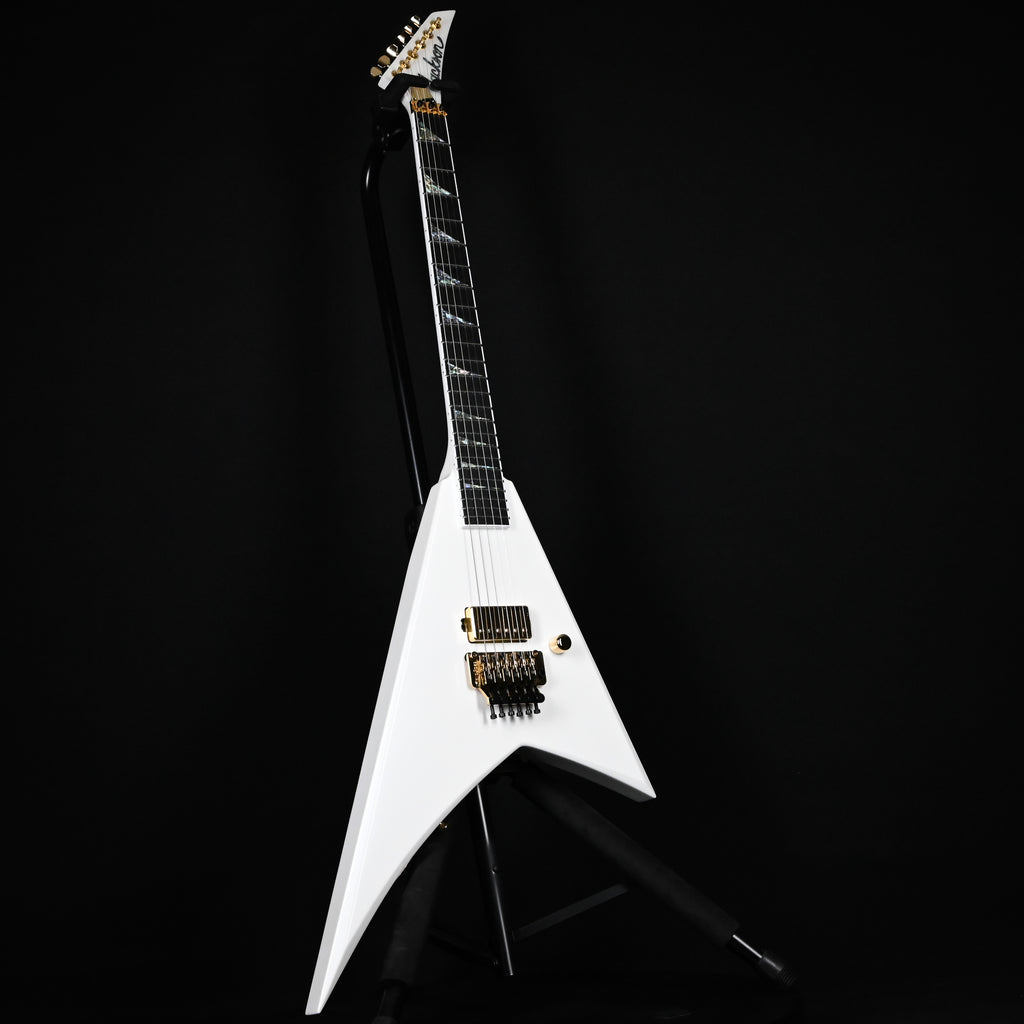 Jackson Custom Shop USA Randy Rhoads Special Edition NAMM 2025 w/ Gold Hardware- Snow White Pearl 2026 (RR4217)
