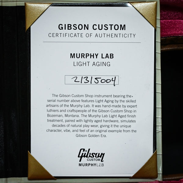 Gibson Custom 1957 SJ-200 Murphy Lab Light Aged- Dark Natural 2025 (21315004)