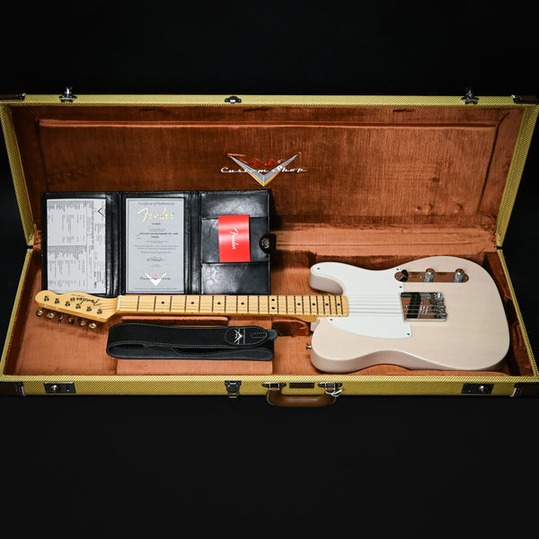 Fender Custom Shop Vintage Custom 1950 Pine Esquire Time Capsule Finish- Aged White Blonde 2025 (R149294)