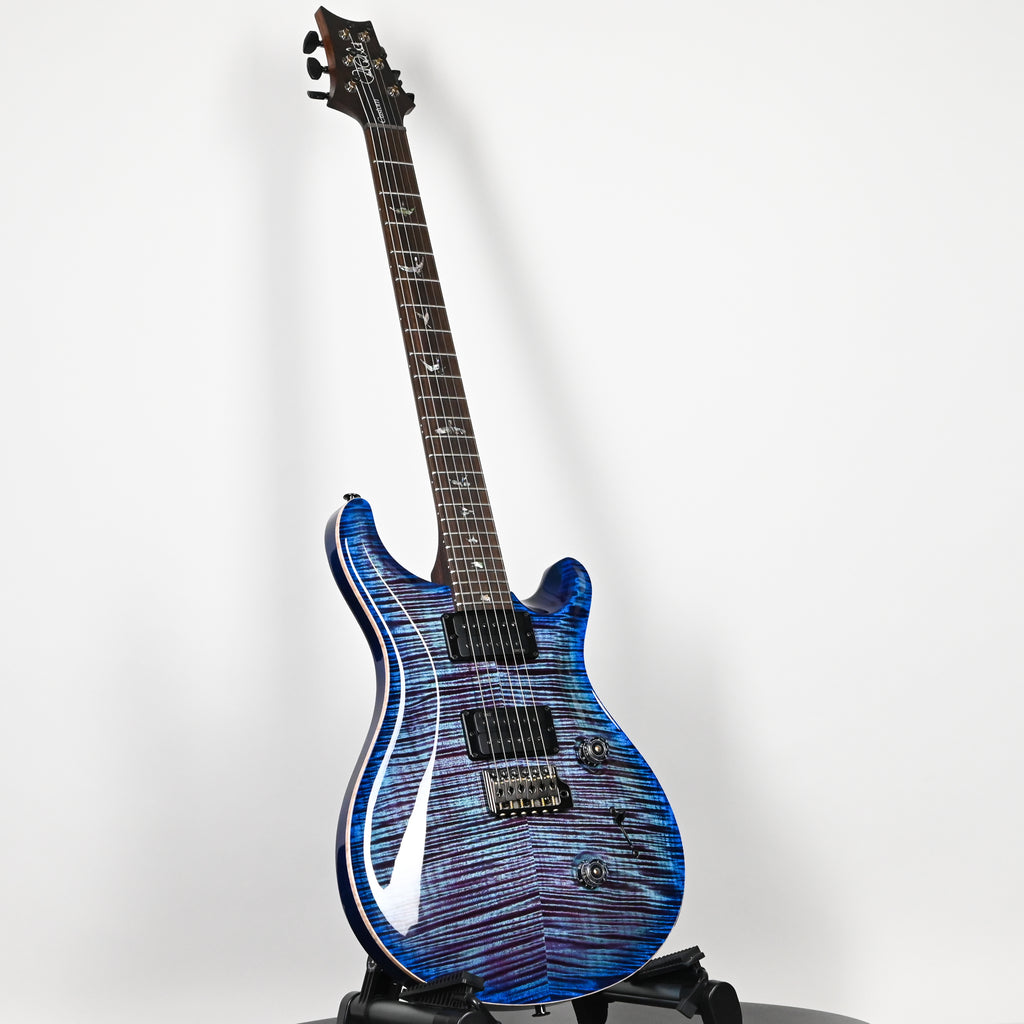 PRS Custom 24 Wood Library w/ 10-Top, Brazilian Rosewood, & DMO Pickups- Violet Blue Burst 2026 (0431500)