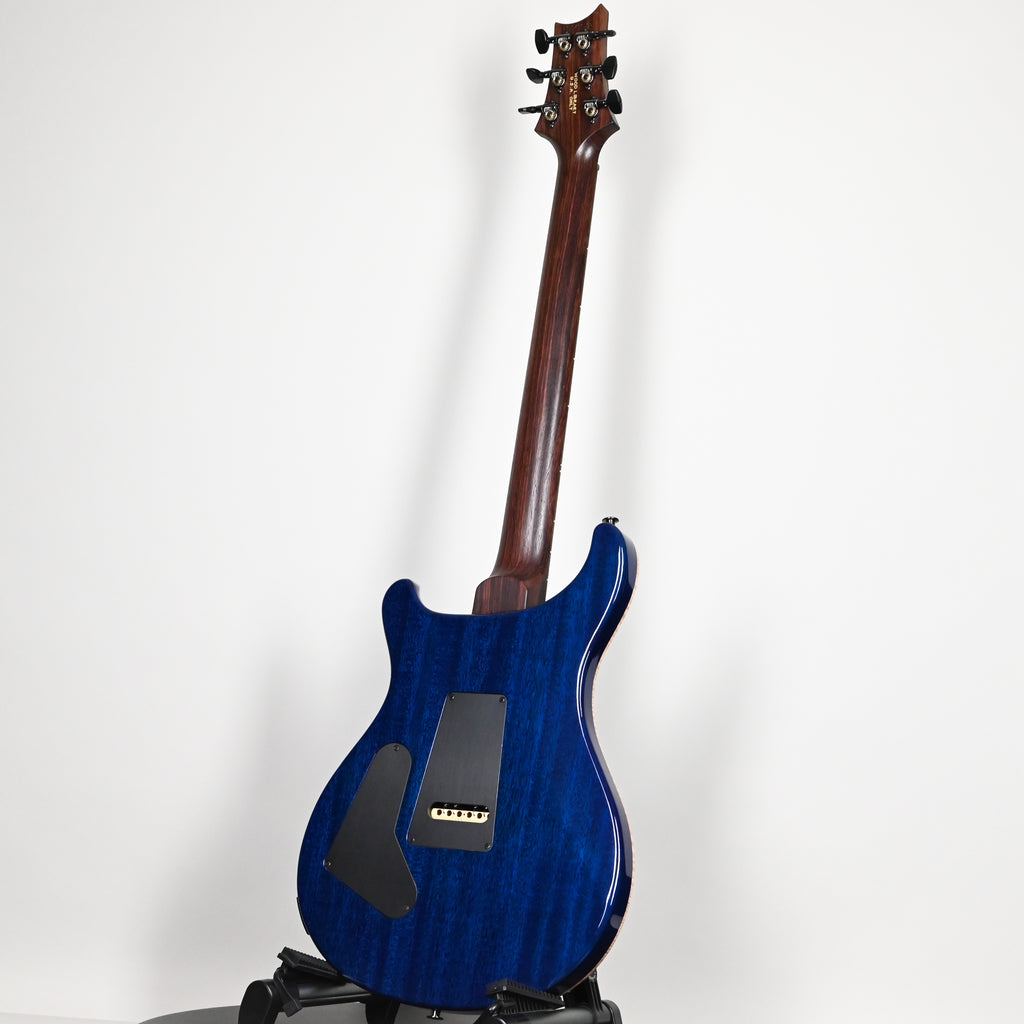 PRS Custom 24 Wood Library w/ 10-Top, Brazilian Rosewood, & DMO Pickups- Violet Blue Burst 2026 (0431500)