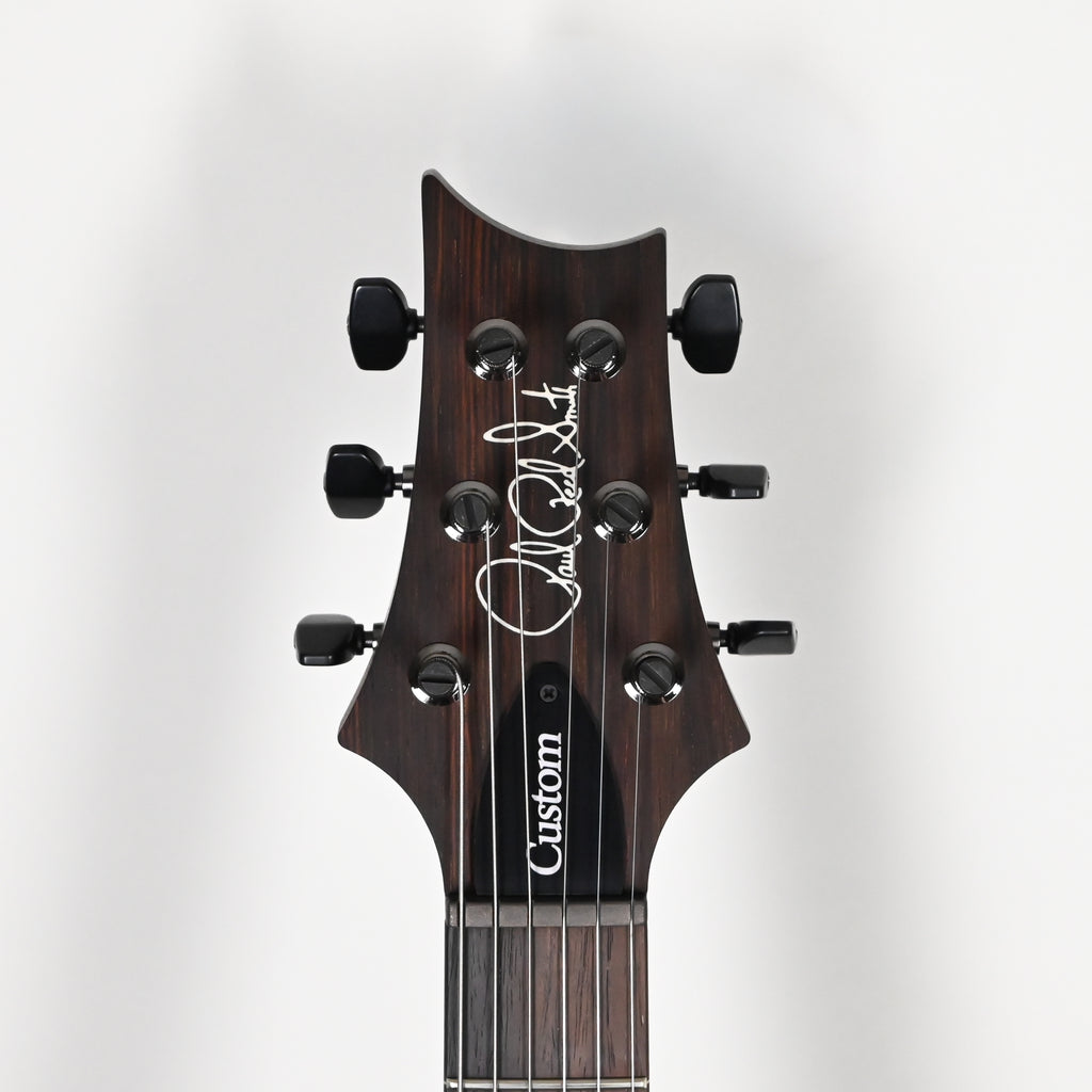 PRS Custom 24 Wood Library w/ 1-Piece Flame 10-Top, Brazilian Rosewood, & DMO Pickups- Charcoal Cherry Burst 2026 (0432984)