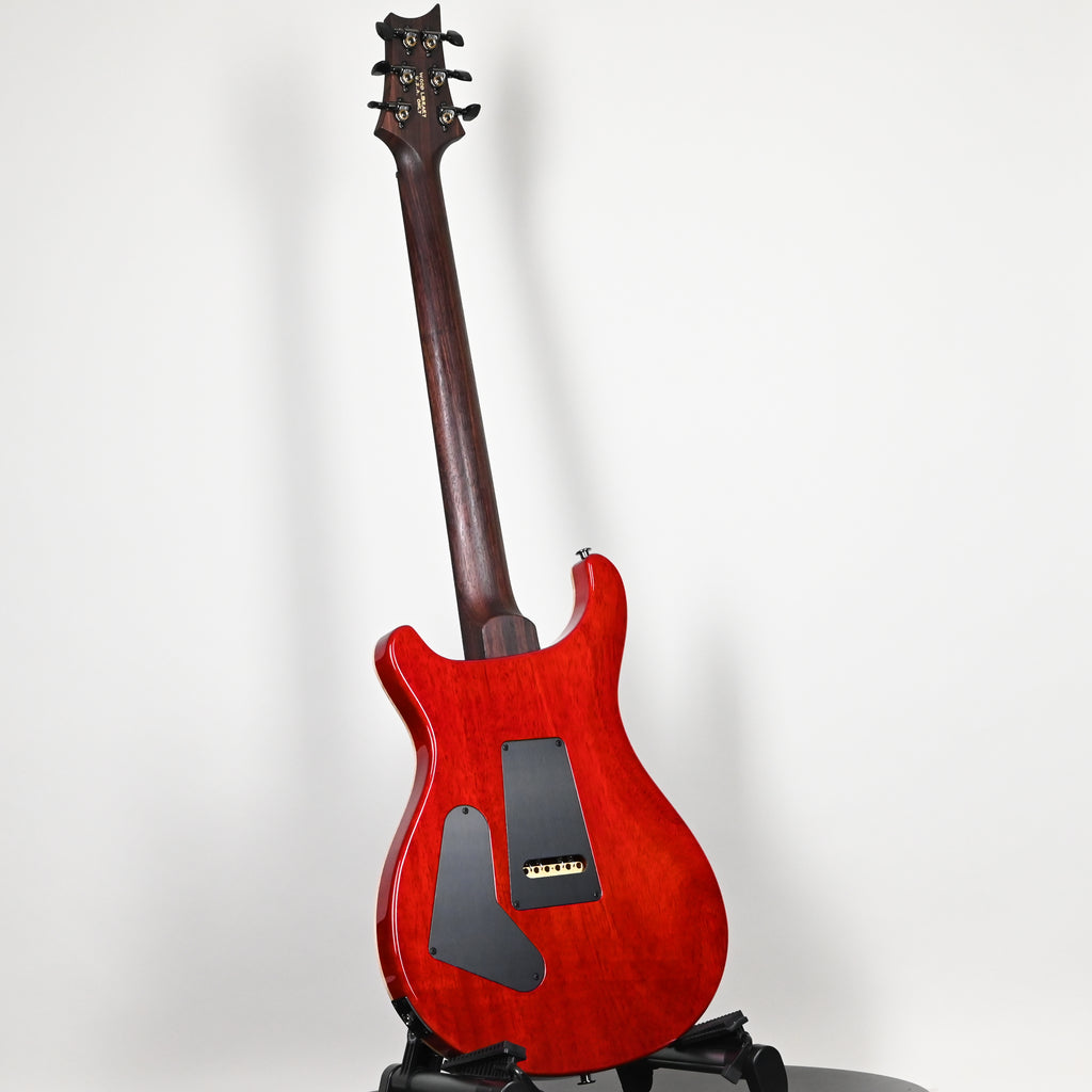 PRS Custom 24 Wood Library w/ 1-Piece Flame 10-Top, Brazilian Rosewood, & DMO Pickups- Charcoal Cherry Burst 2026 (0432984)