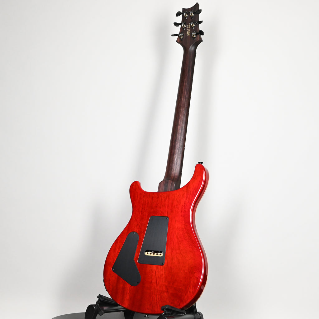 PRS Custom 24 Wood Library w/ 1-Piece Flame 10-Top, Brazilian Rosewood, & DMO Pickups- Charcoal Cherry Burst 2026 (0432984)