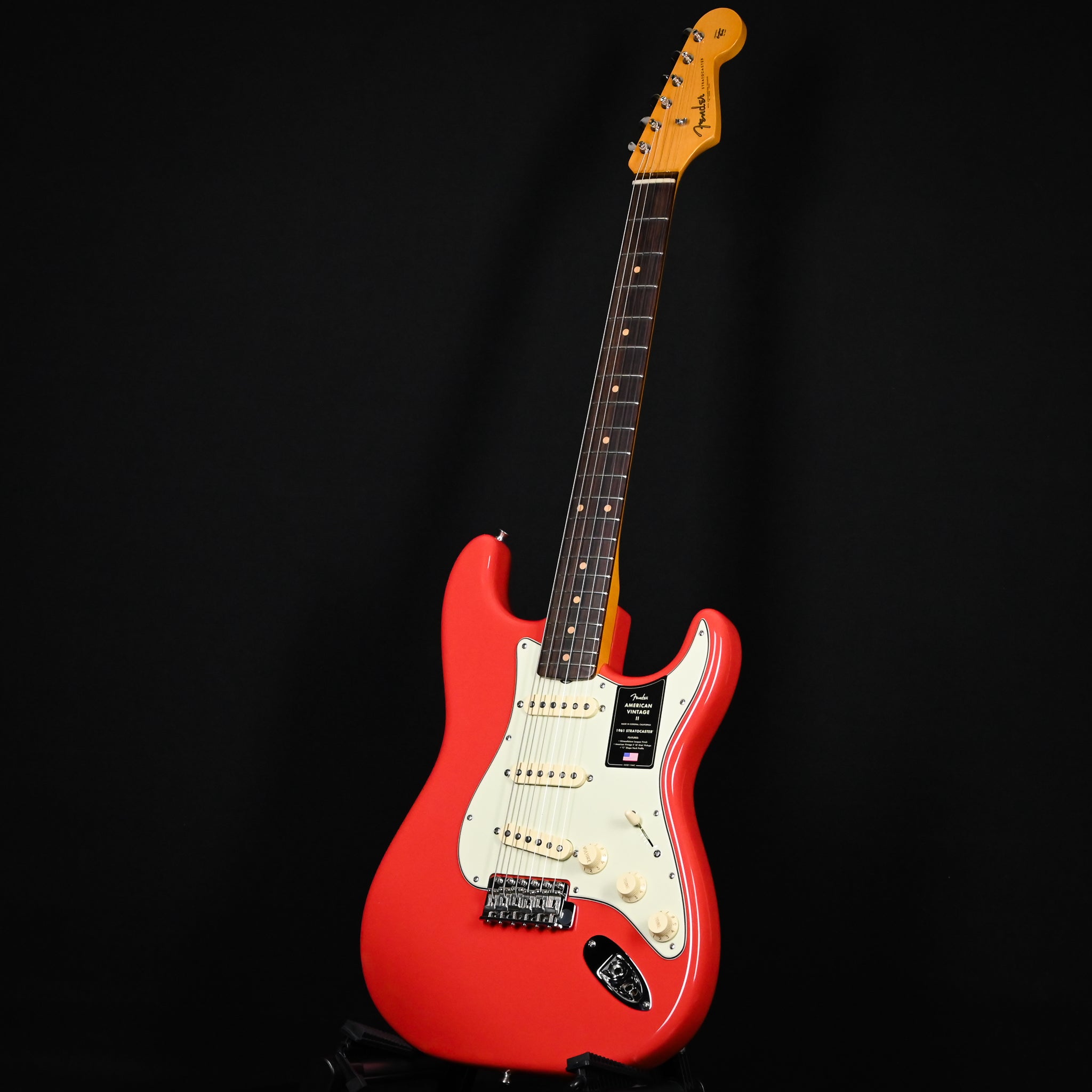 Fender American Vintage II 1961 Stratocaster- Fiesta Red 2025 (V2561943)