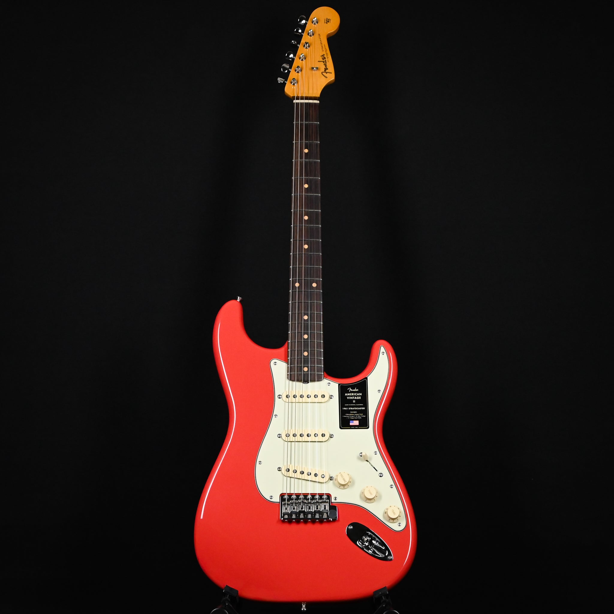 Fender American Vintage II 1961 Stratocaster- Fiesta Red 2025 (V2561943)