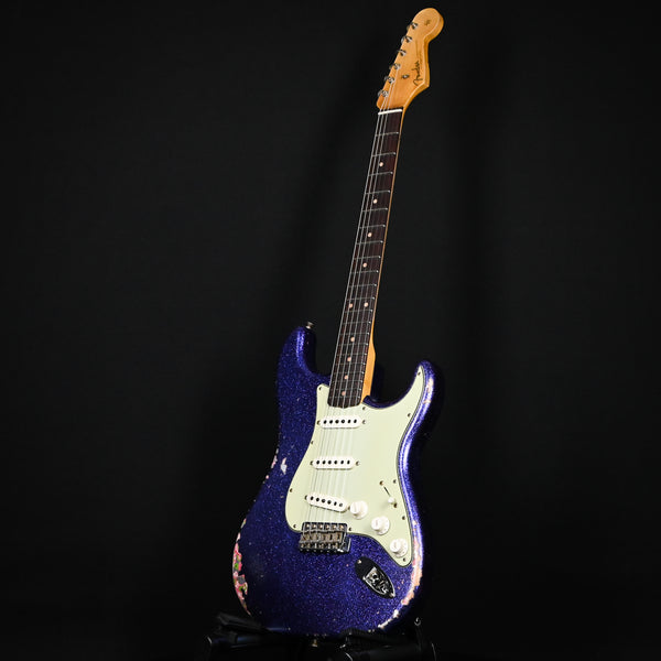 Fender Custom Shop 1962 Stratocaster Heavy Relic Purple Sparkle/ Pink Paisley Josefina Hand Wound Pickups 2024 (R135879)