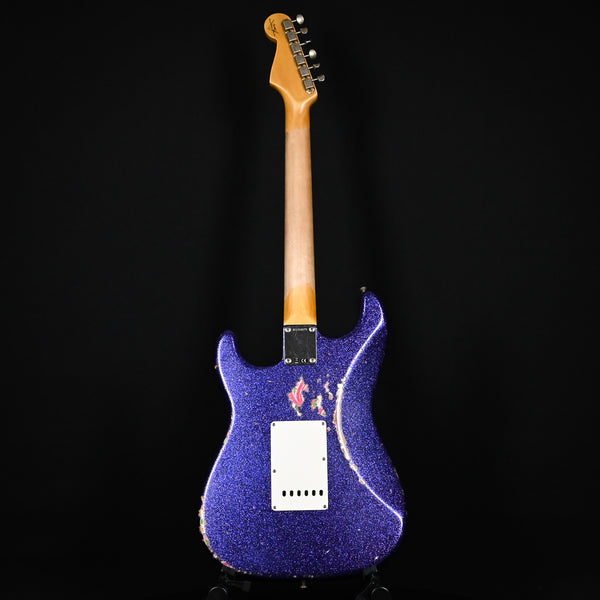 Fender Custom Shop 1962 Stratocaster Heavy Relic Purple Sparkle/ Pink Paisley Josefina Hand Wound Pickups 2024 (R135879)