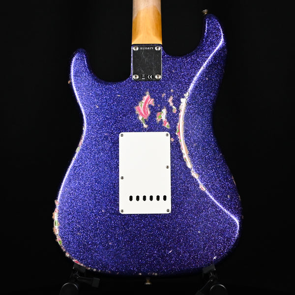 Fender Custom Shop 1962 Stratocaster Heavy Relic Purple Sparkle/ Pink Paisley Josefina Hand Wound Pickups 2024 (R135879)