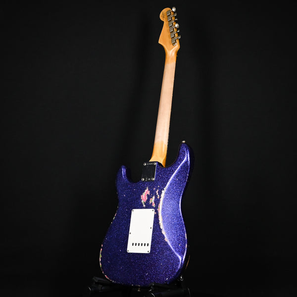 Fender Custom Shop 1962 Stratocaster Heavy Relic Purple Sparkle/ Pink Paisley Josefina Hand Wound Pickups 2024 (R135879)