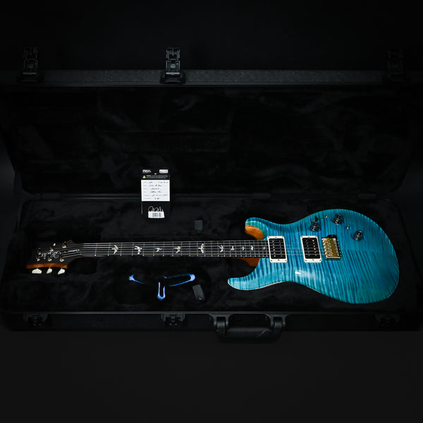 PRS Custom 24 Piezo w/ 10-Top & DMO Pickups- Carrol Blue 2025 (0405937)