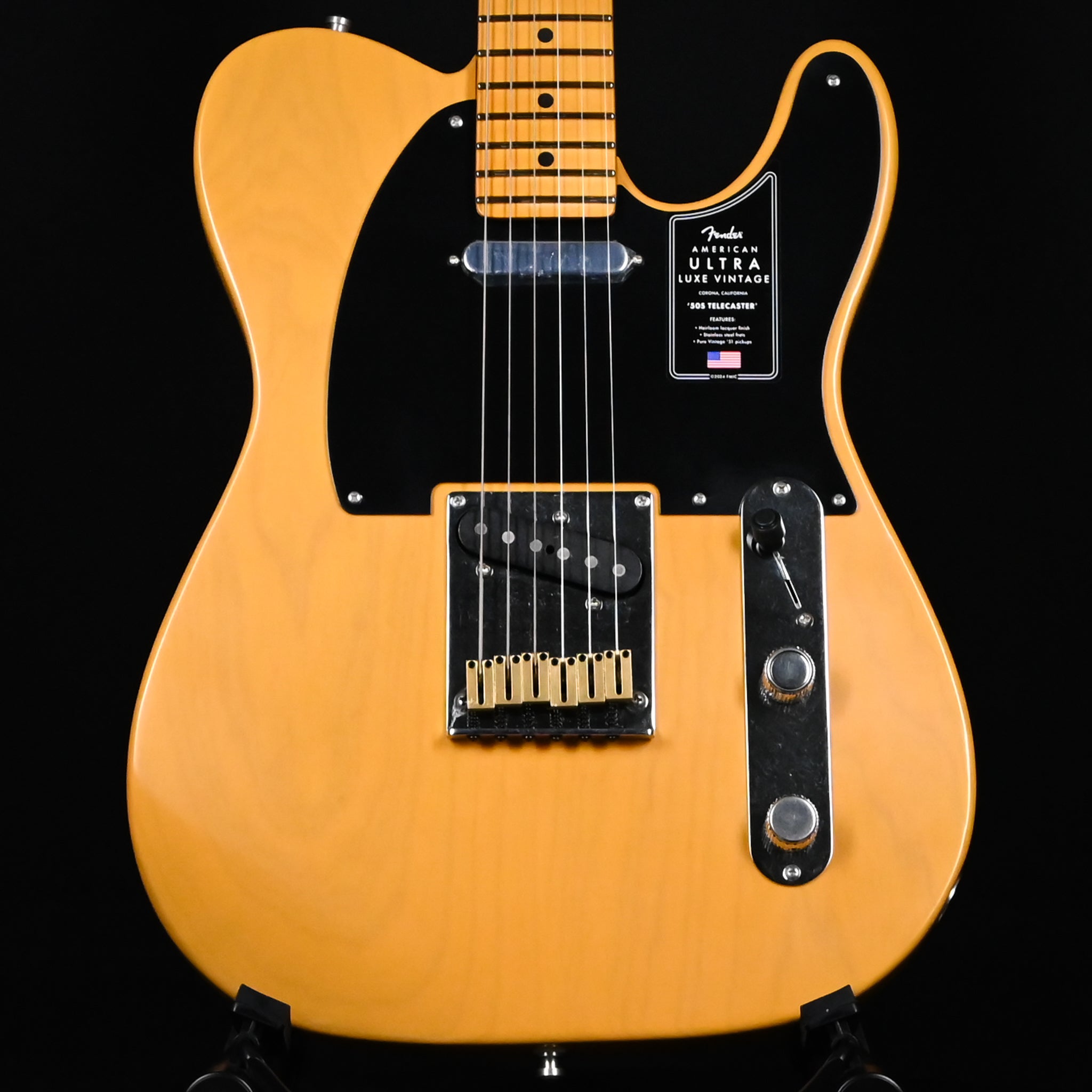 Fender American Ultra Luxe Vintage '50s Telecaster- Butterscotch Blonde 2026 (US26009153)
