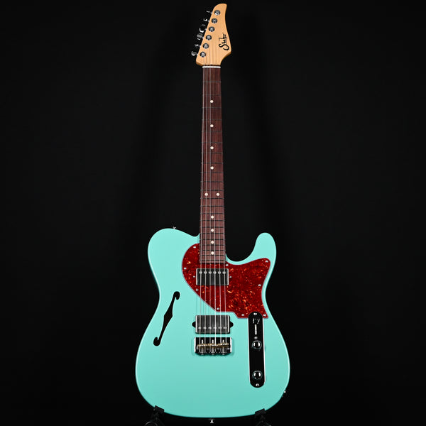 Suhr Alt T Semi-Hollow Electric Guitar- Seafoam Green (79916)