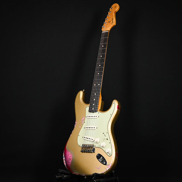 Fender Custom Shop 1962 Stratocaster Heavy Relic Aztec Gold / Pink Paisley Josefina Hand Wound Pickups 2024 (R132759)