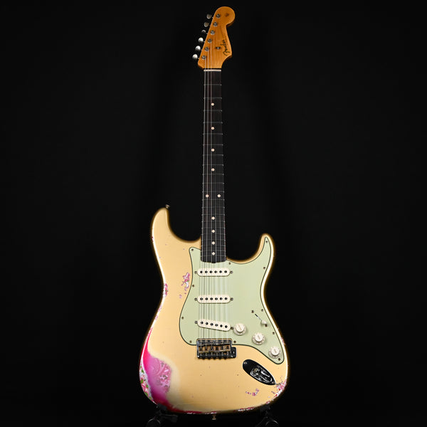 Fender Custom Shop 1962 Stratocaster Heavy Relic Aztec Gold / Pink Paisley Josefina Hand Wound Pickups 2024 (R132759)