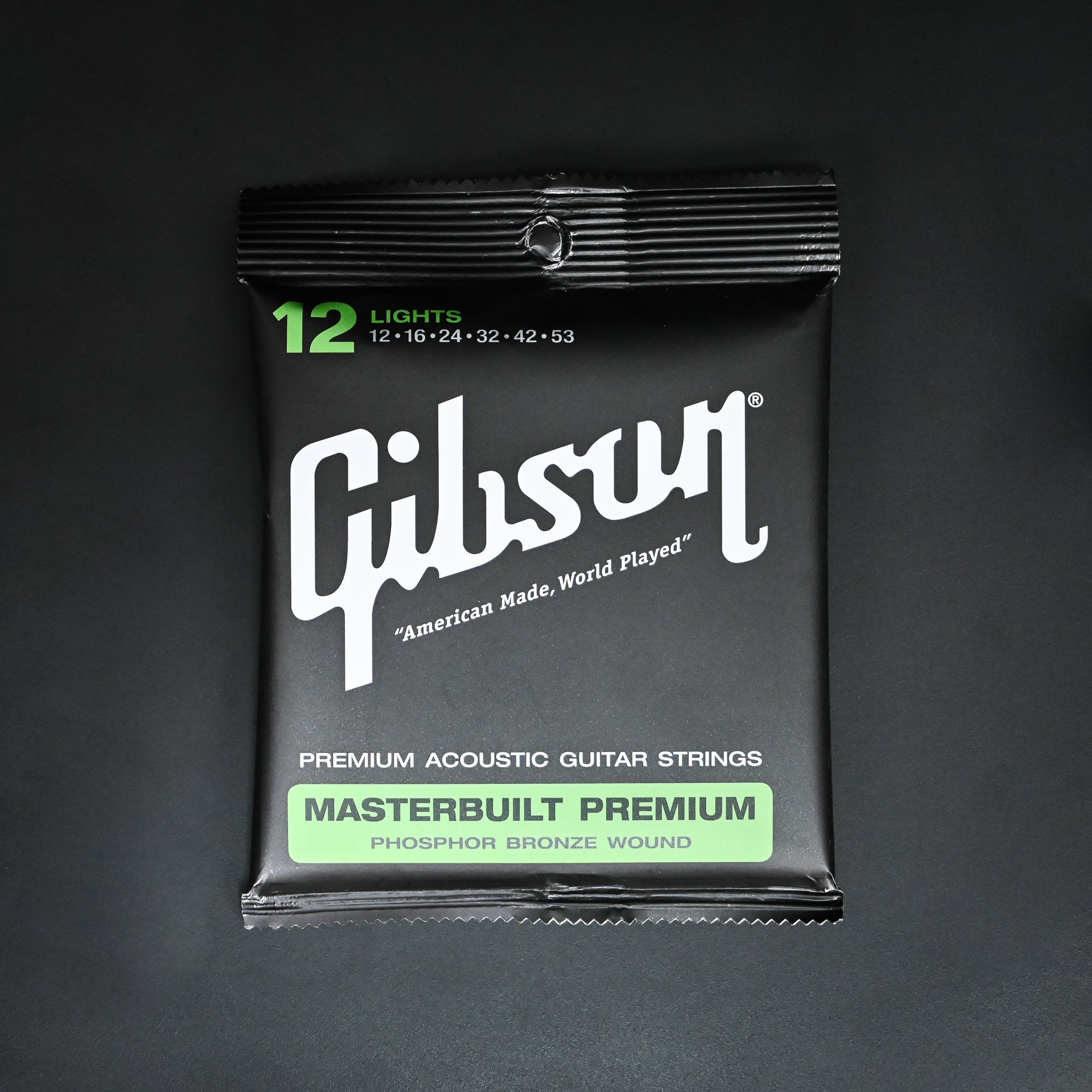 Gibson Masterbuilt Premium Acoustic Guitar Strings 12-53