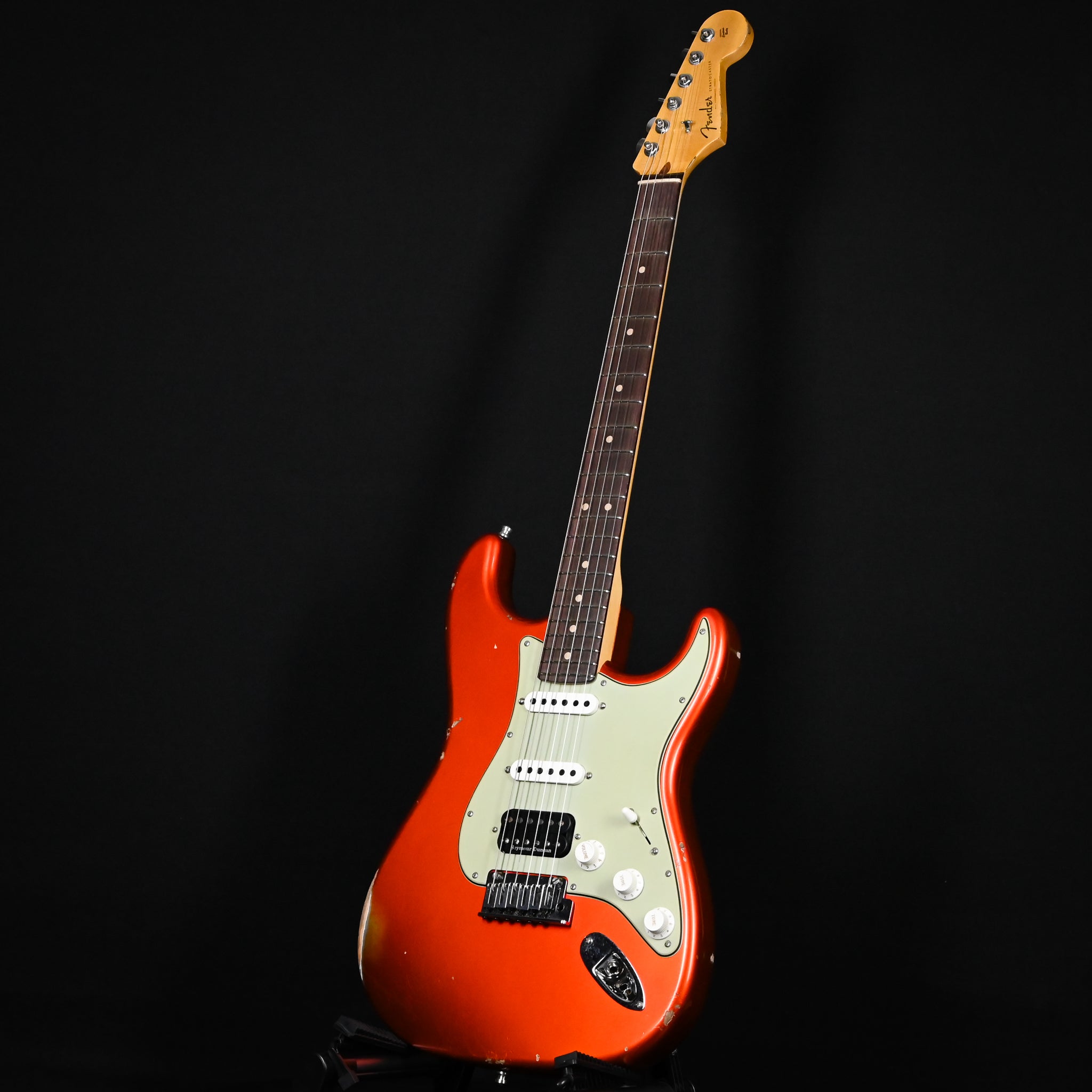 Fender Custom Shop Deluxe Stratocaster w/ Seymour Duncan SH4B Humbucker, Relic/ Closet Classic Hardware- Candy Tangerine 2026 (R148968)