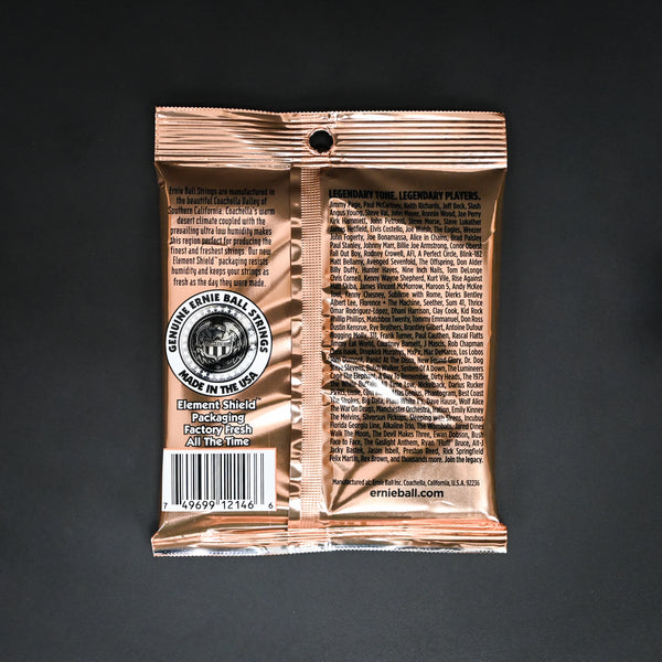 Ernie Ball 2146 Medium Light Earthwood Phosphor Bronze Acoustic Guitar Strings 12-54 Gauge