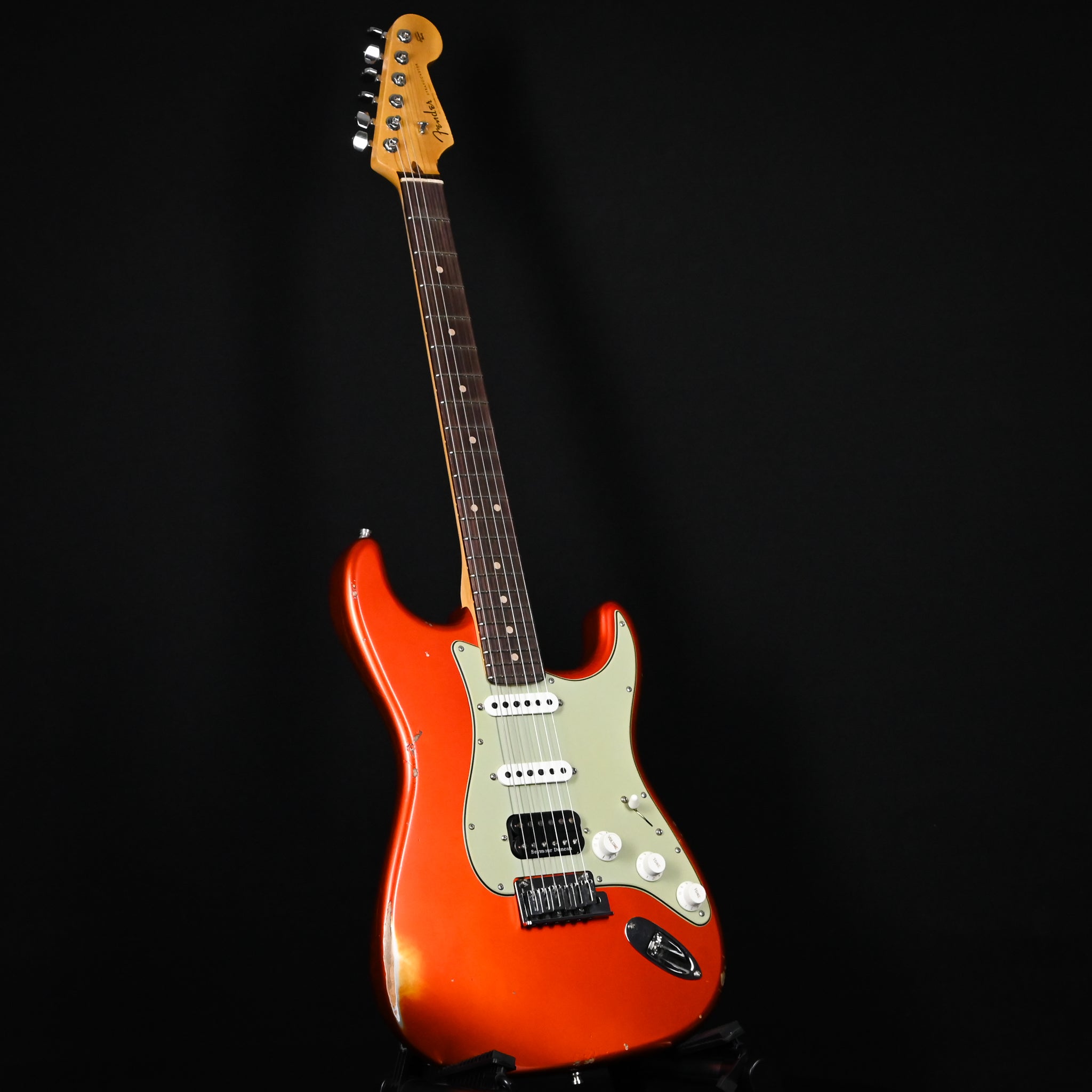 Fender Custom Shop Deluxe Stratocaster w/ Seymour Duncan SH4B Humbucker, Relic/ Closet Classic Hardware- Candy Tangerine 2026 (R148968)