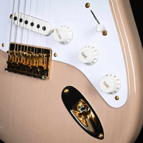 Fender Custom Shop Limited Edition 1954 Hardtail Stratocaster DLX Closet Classic- Dirty White Blonde (LXX0323)