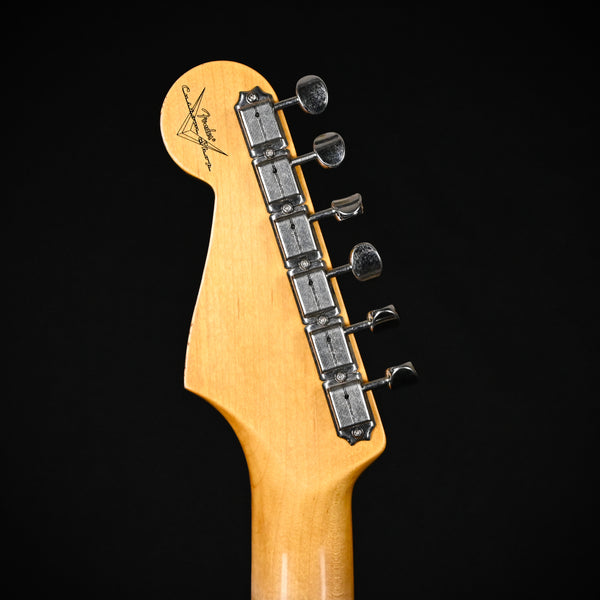 Fender Custom Shop Late-1962 Stratocaster Relic w/ Closet Classic Hardware- Faded Aged Daphne Blue 2025 (CZ585800)