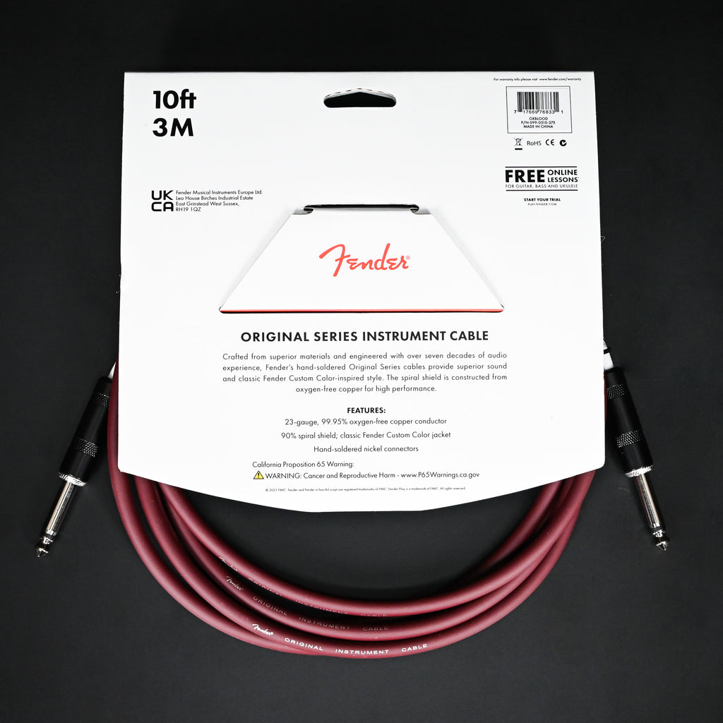 Fender Original Series Instrument Cable 10ft