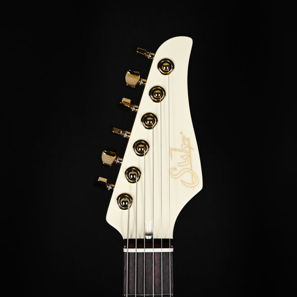 Suhr Mateus Asato Signture Series Classic T w/ Lollar Gold Foil Pickups & Tremolo- MA White (81396)