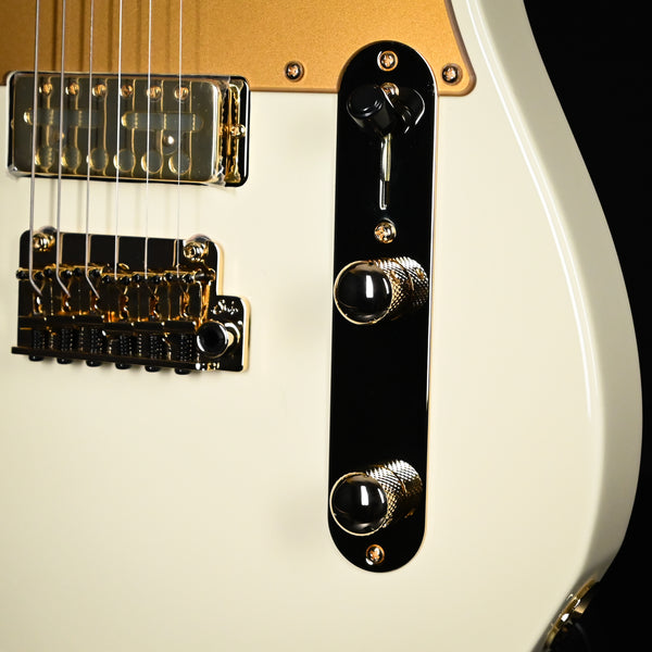 Suhr Mateus Asato Signture Series Classic T w/ Lollar Gold Foil Pickups & Tremolo- MA White (81396)