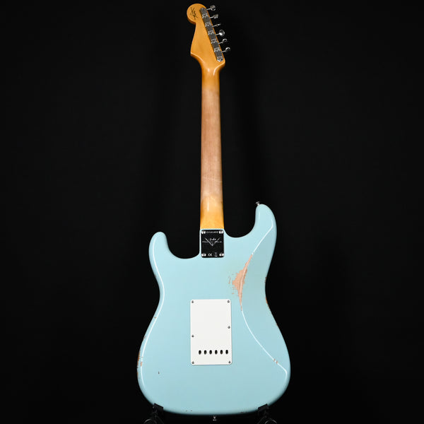 Fender Custom Shop Late-1962 Stratocaster Relic w/ Closet Classic Hardware- Faded Aged Daphne Blue 2025 (CZ585800)