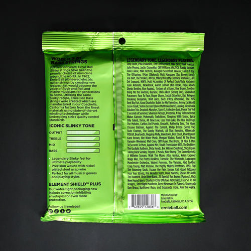 Ernie Ball 2836 Regular Slinky Nickel Wound 5-String Electric Bass Strings 45-130 Gauge