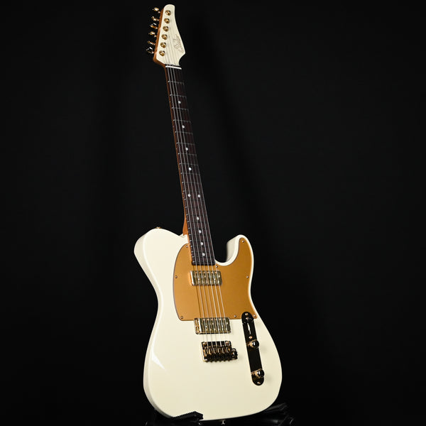 Suhr Mateus Asato Signture Series Classic T w/ Lollar Gold Foil Pickups & Tremolo- MA White (81396)