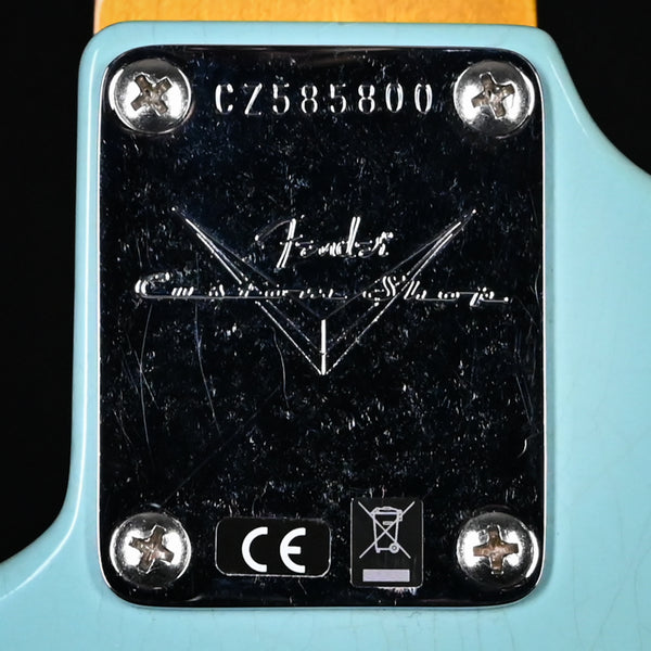 Fender Custom Shop Late-1962 Stratocaster Relic w/ Closet Classic Hardware- Faded Aged Daphne Blue 2025 (CZ585800)