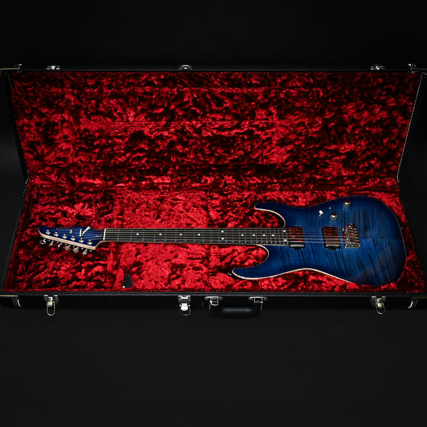 Tom Anderson Custom Angel- Jack's Pacific Blue Burst w/ Binding 2025 (10-28-25P)