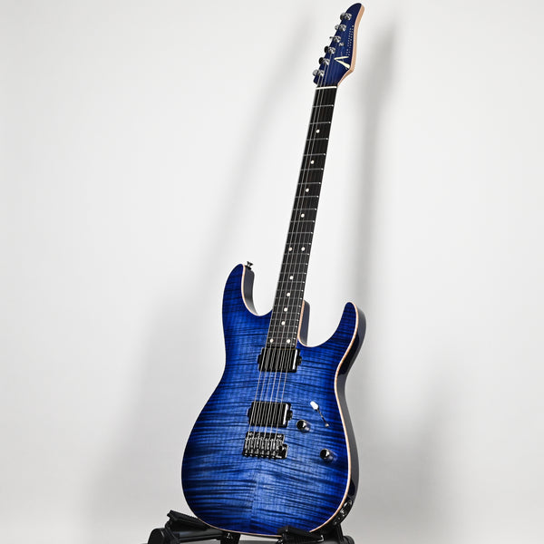 Tom Anderson Custom Angel- Jack's Pacific Blue Burst w/ Binding 2025 (10-28-25P)