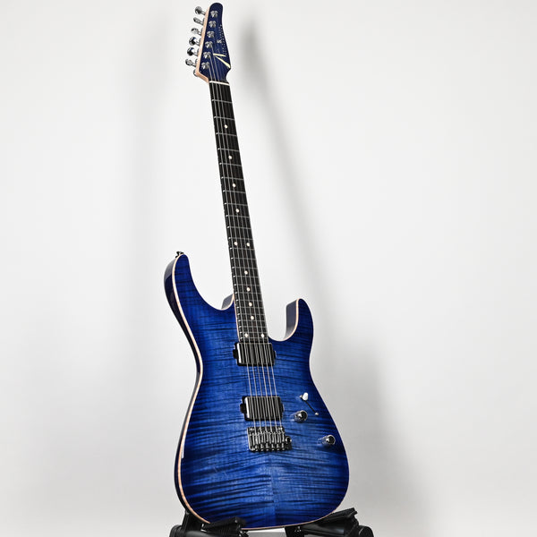 Tom Anderson Custom Angel- Jack's Pacific Blue Burst w/ Binding 2025 (10-28-25P)