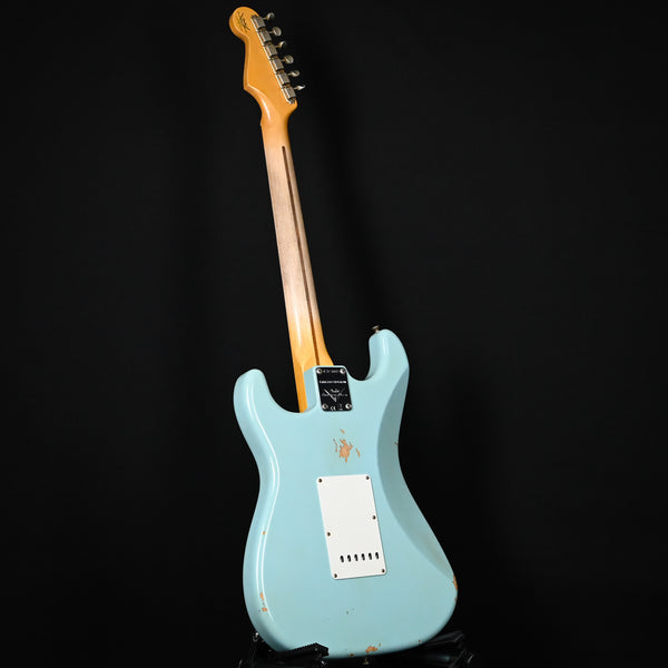 Fender Custom Shop Limited Edition '57 Stratocaster Relic- Faded Aged Daphne Blue 2023 (CZ570842)