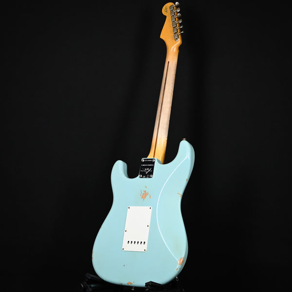 Fender Custom Shop Limited Edition '57 Stratocaster Relic- Faded Aged Daphne Blue 2023 (CZ570842)
