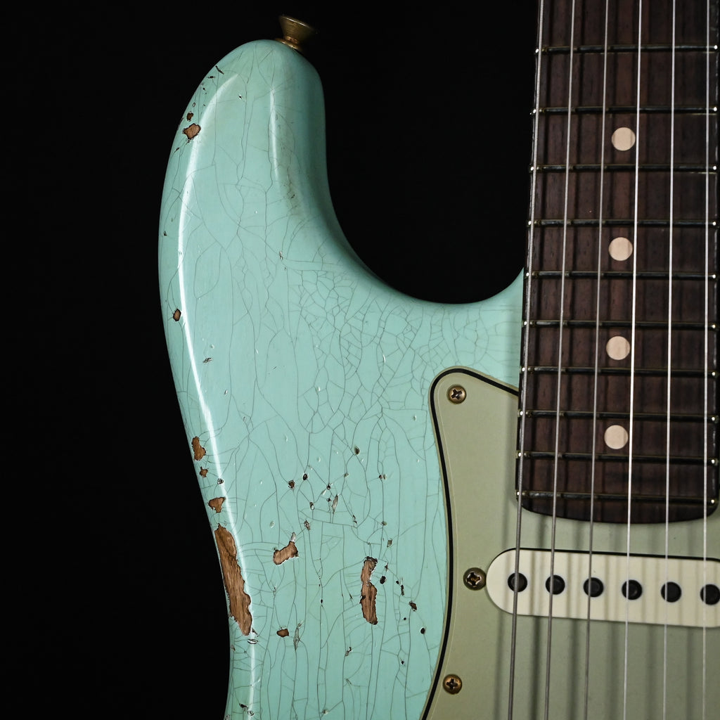 Fender Custom Shop '62 Stratocaster HSS Heavy Relic- Surf Green 2026 (R147751)