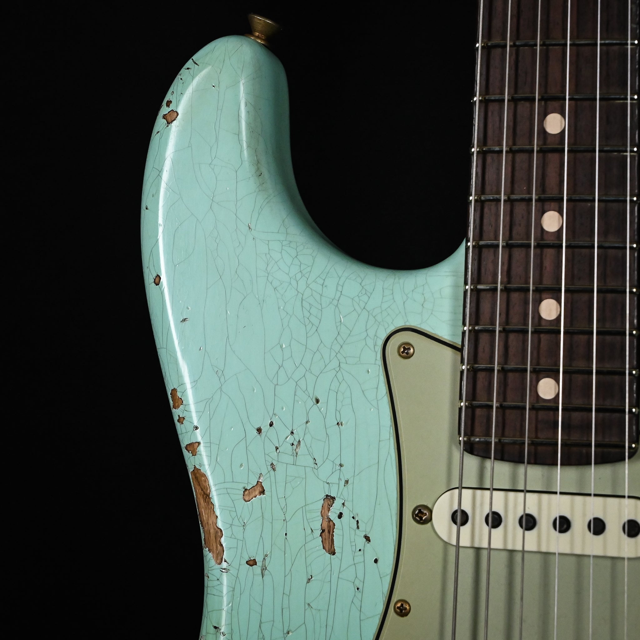 Fender Custom Shop '62 Stratocaster HSS Heavy Relic- Surf Green 2026 (R147751)