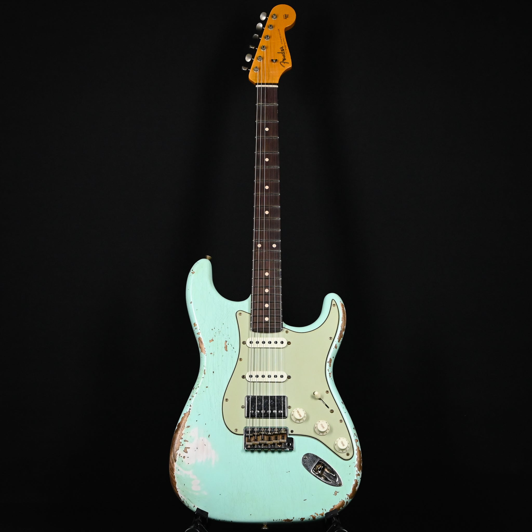 Fender Custom Shop '62 Stratocaster HSS Heavy Relic- Surf Green 2026 (R147751)