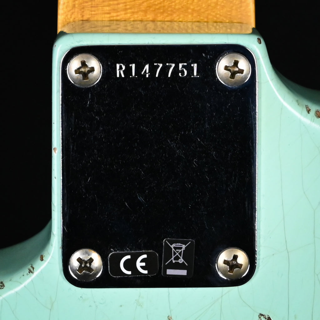 Fender Custom Shop '62 Stratocaster HSS Heavy Relic- Surf Green 2026 (R147751)