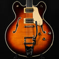 Gretsch Broadkaster LX Figured Center Block w/ String-Thru Bigsby and Gold Hardware- Havana Burst 2026 (JT25113674)