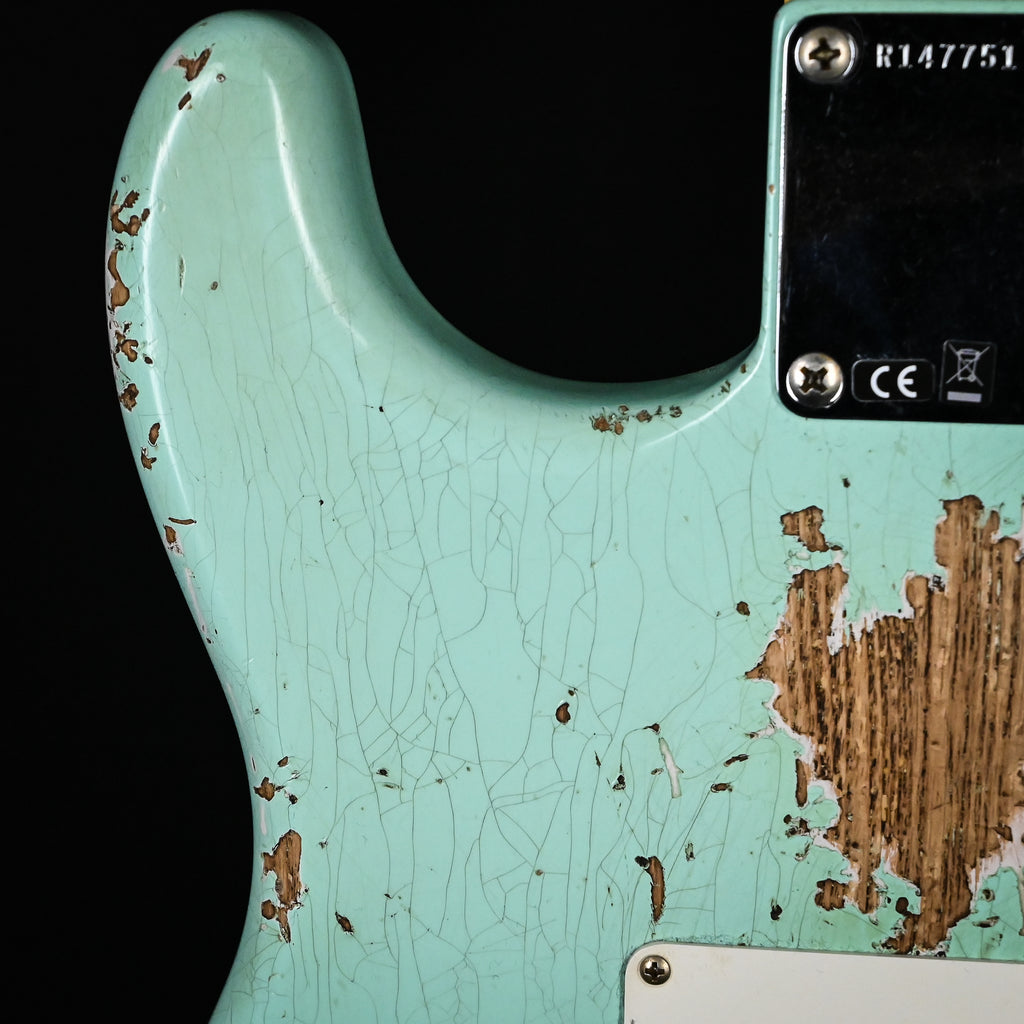 Fender Custom Shop '62 Stratocaster HSS Heavy Relic- Surf Green 2026 (R147751)